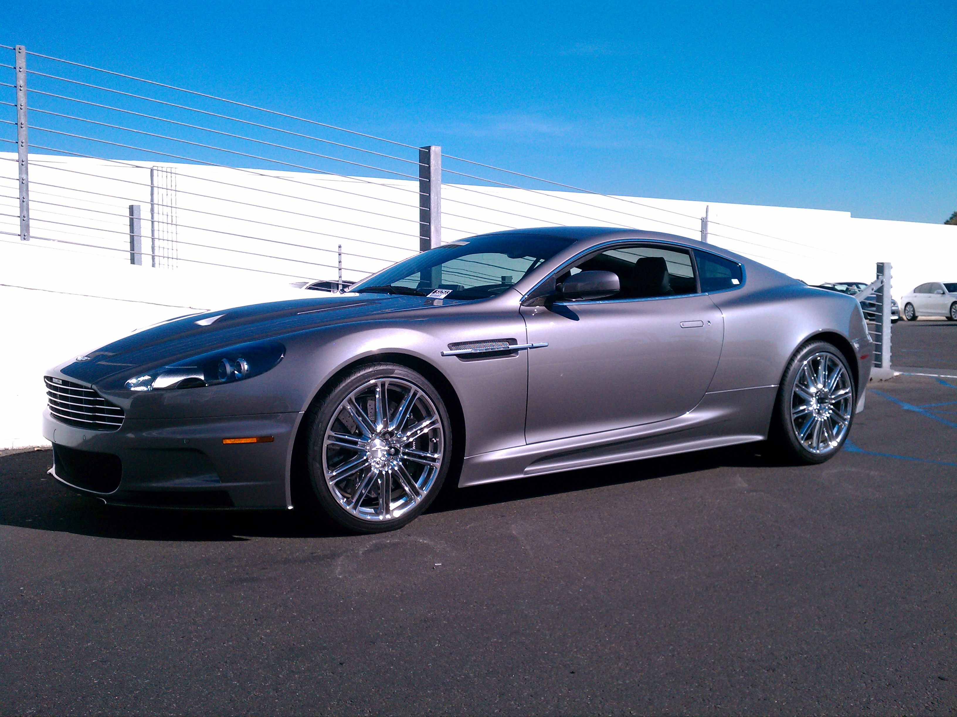 aston martin - left front